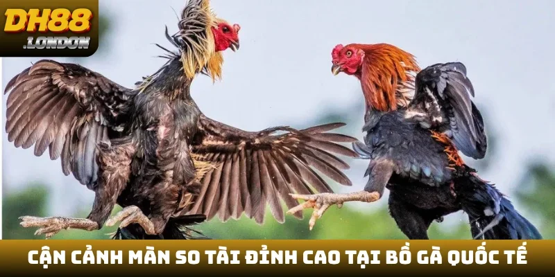 Cận cảnh màn so tài đỉnh cao tại bồ gà quốc tế